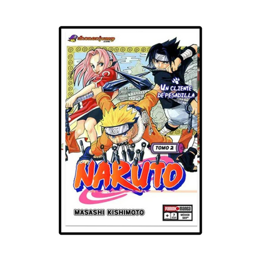 Manga - Naruto - Tomo 2 - Panini Mexico
