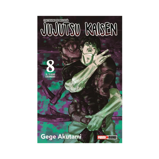 Manga - Jujutsu Kaisen - Tomo 8 - Panini Mexico