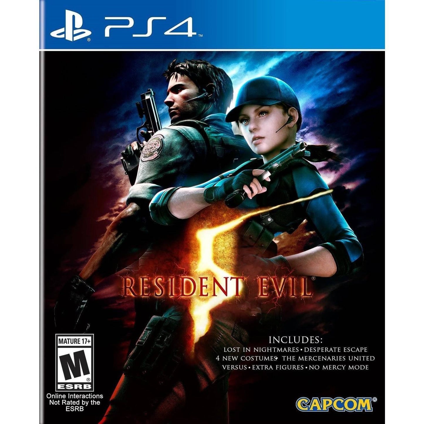 PS4 - Resident Evil 5 - Fisico - Usado