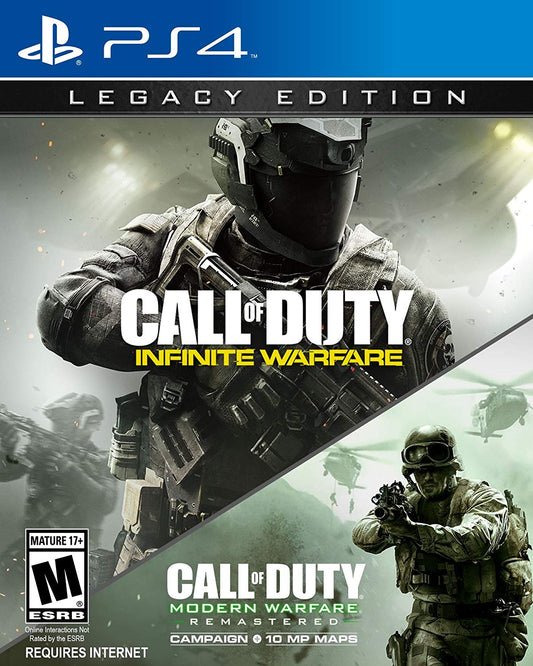 PS4 - Call Of Duty Infinite Warfare + Modern Warfare  - Fisico - Nuevo