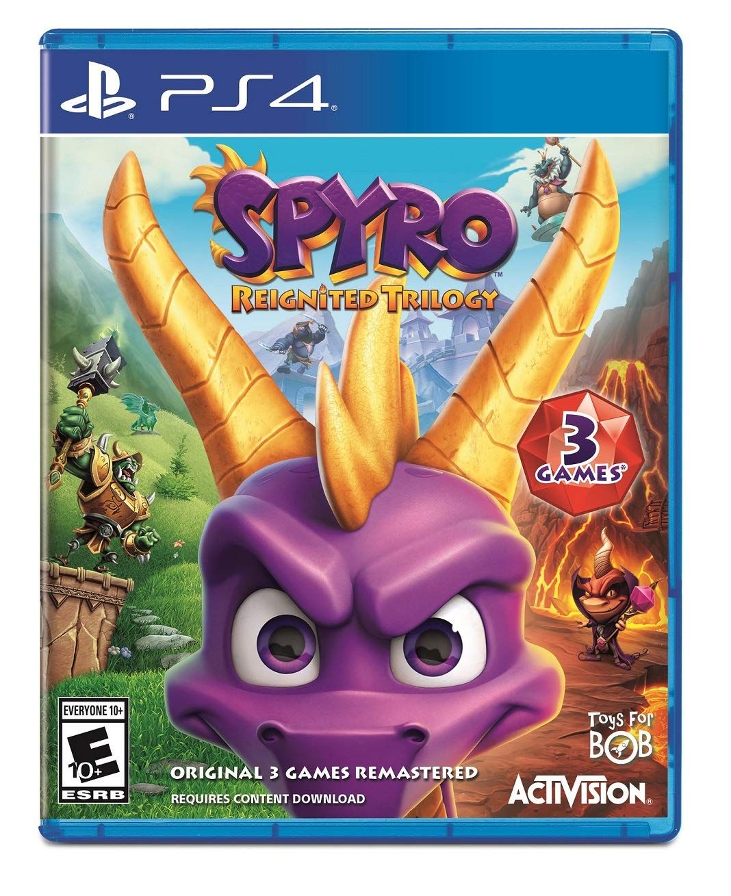 PS4 - Spyro Reignited Trilogy - Fisico - Usado