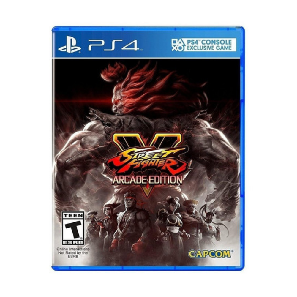 PS4 - Street Fighter V Arcade Edition- Fisico - Nuevo