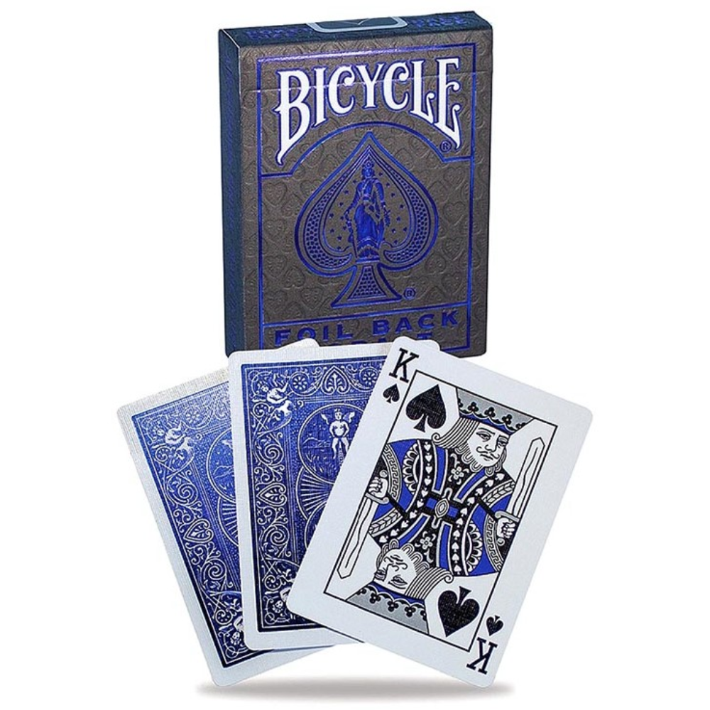 Bicycle -  Foil Back Cobalt