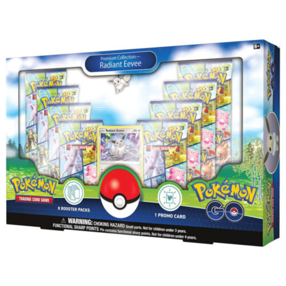 TCG Pokémon - Radiant Eevee Pokémon Go Premium Collection (English)