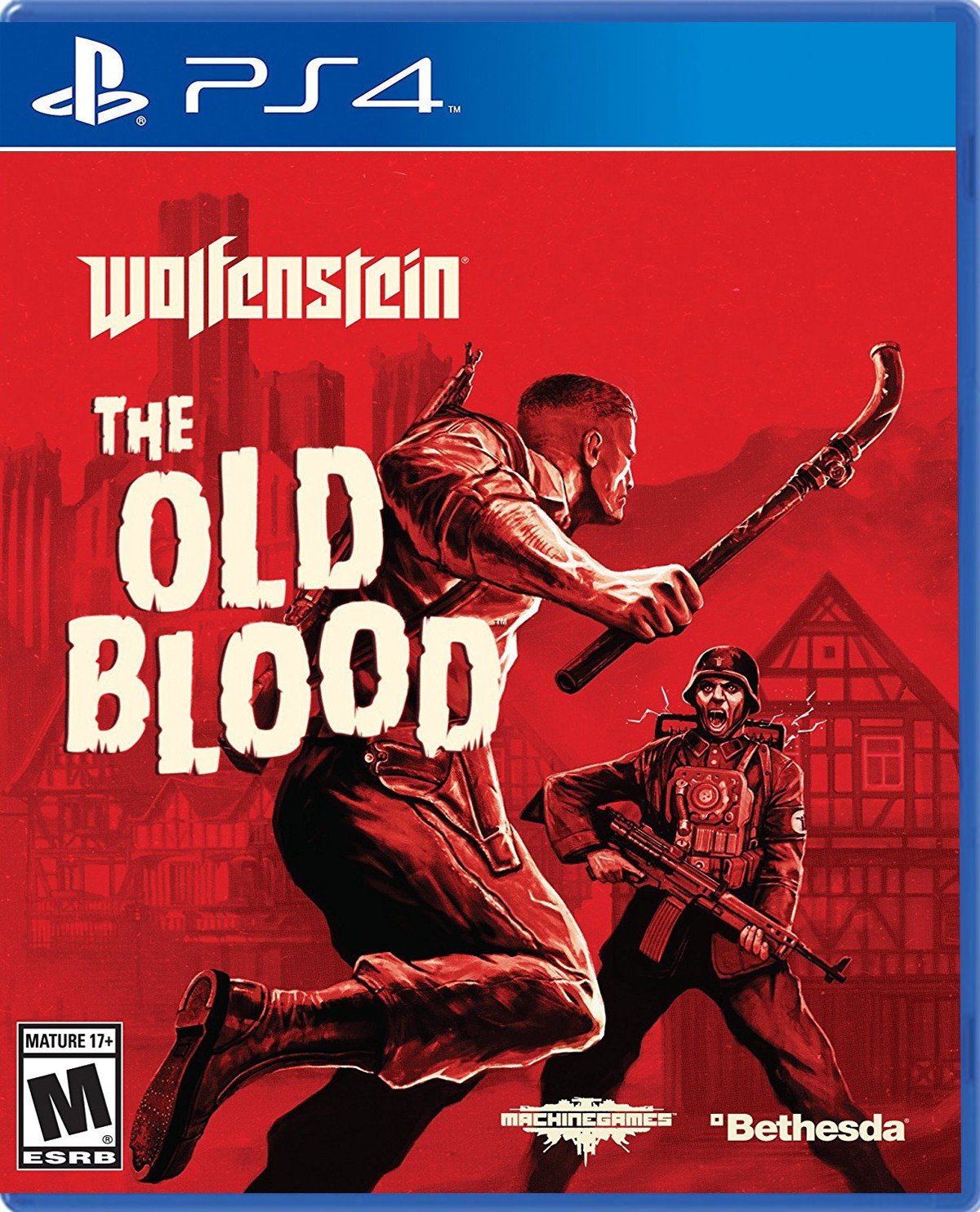 PS4 - WOLFENSTEIN: THE OLD BLOOD - USADO