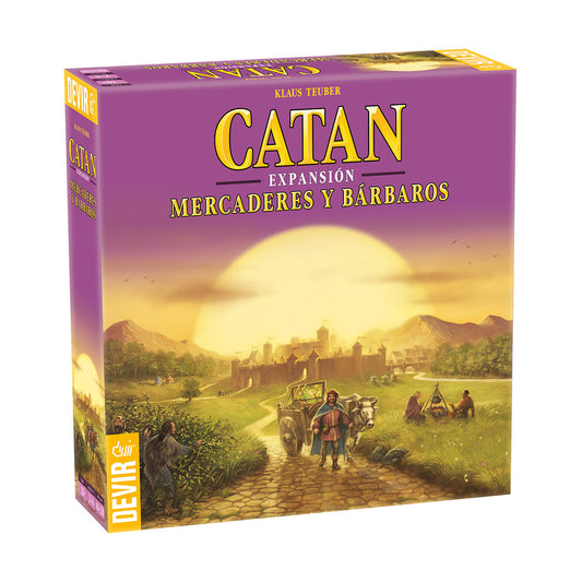 Juego de mesa - Catan Mercaderes y Barbaros - Expansion