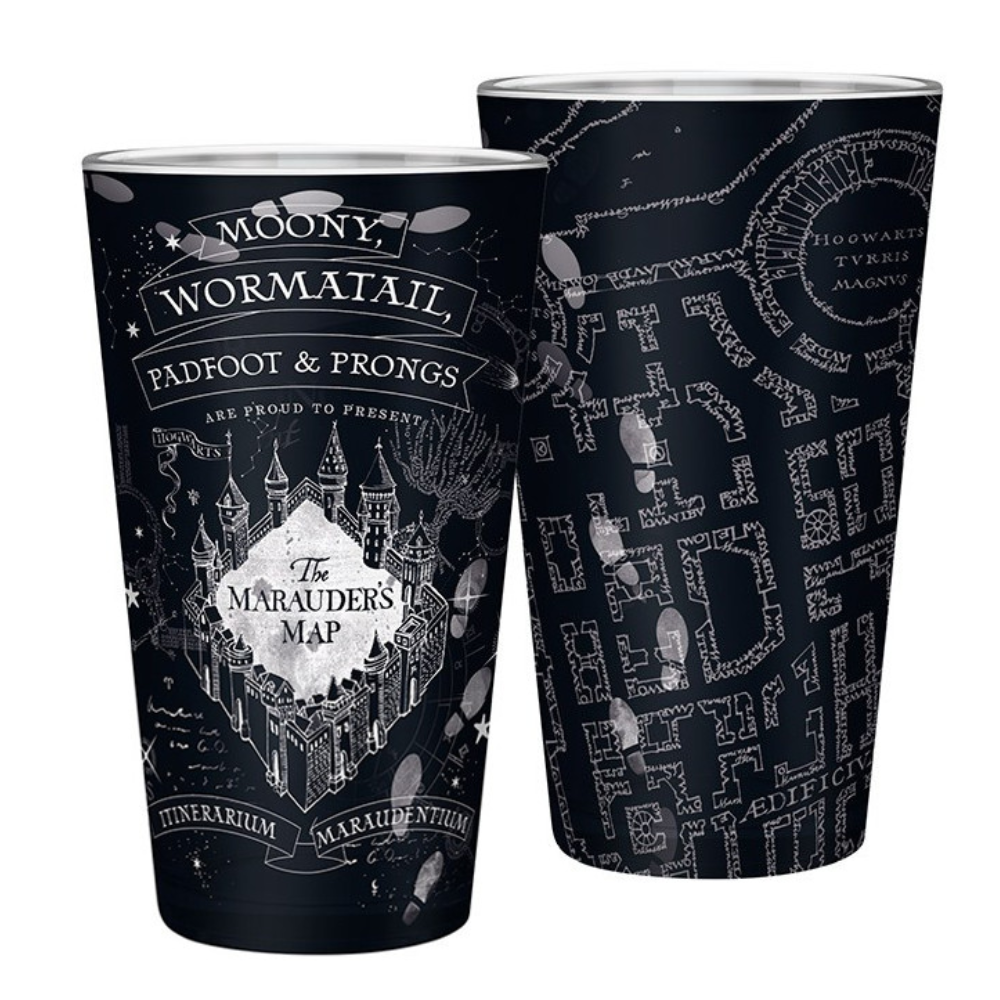 AbyStyle - Harry Potter - Vaso de Vidrio del Mapa del Merodeador