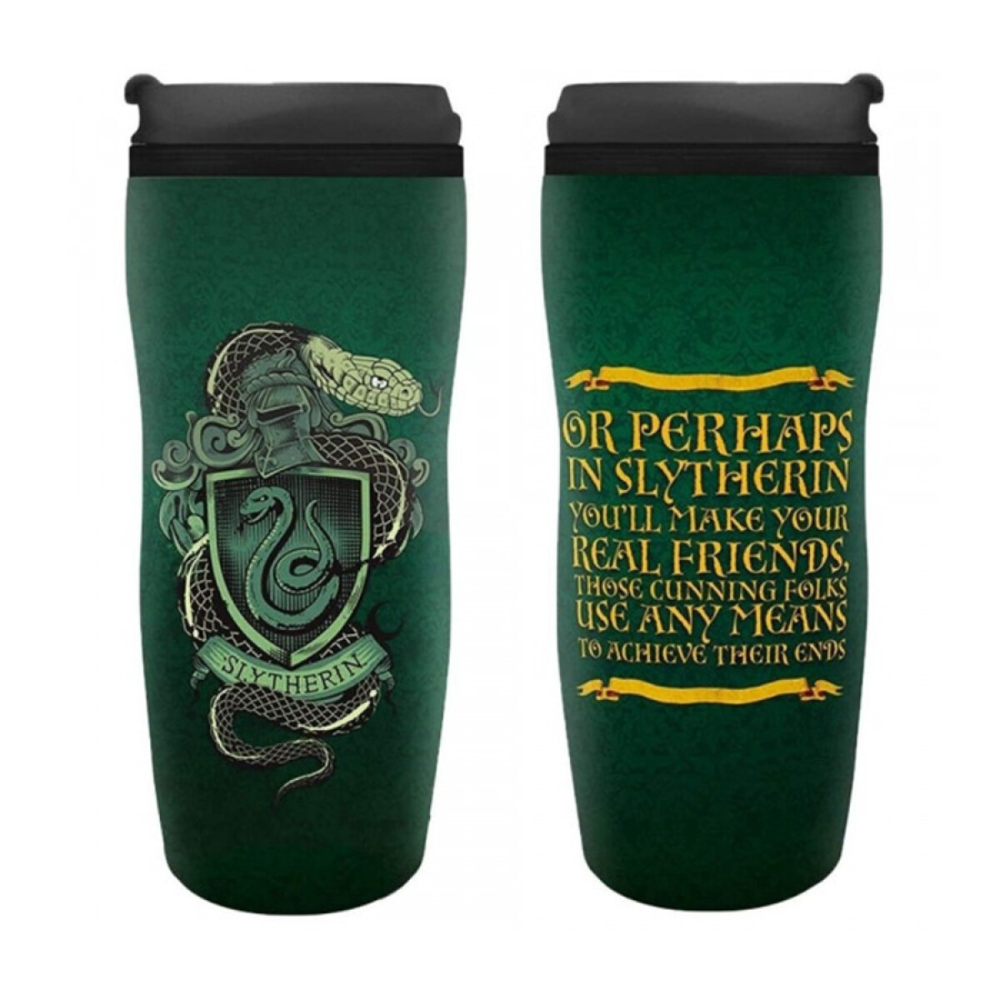 AbyStyle - Harry Potter Slytherin Vaso decorado de 12 Oz - Slytherin