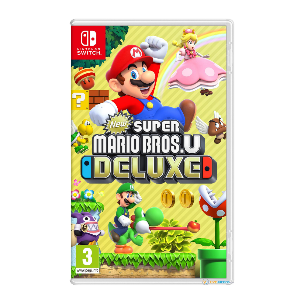 Switch - New Super Mario Bros.U Deluxe - Fisico - Nuevo