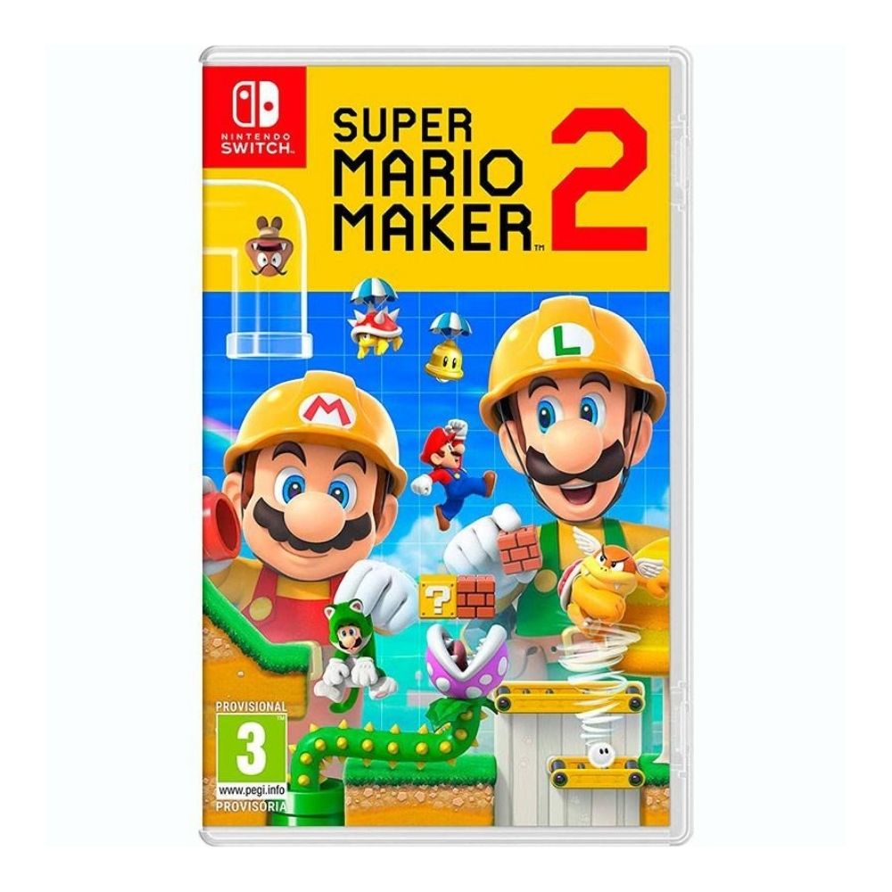 Switch - Super Mario Maker 2 - Fisico - Nuevo
