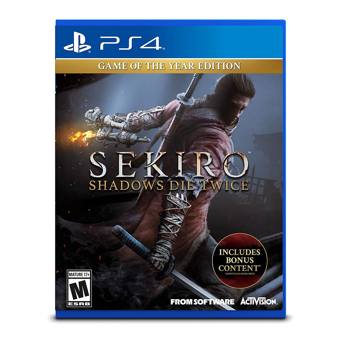 PS4 - Sekiro Shadows Die Twice GOTY - Fisico - Nuevo