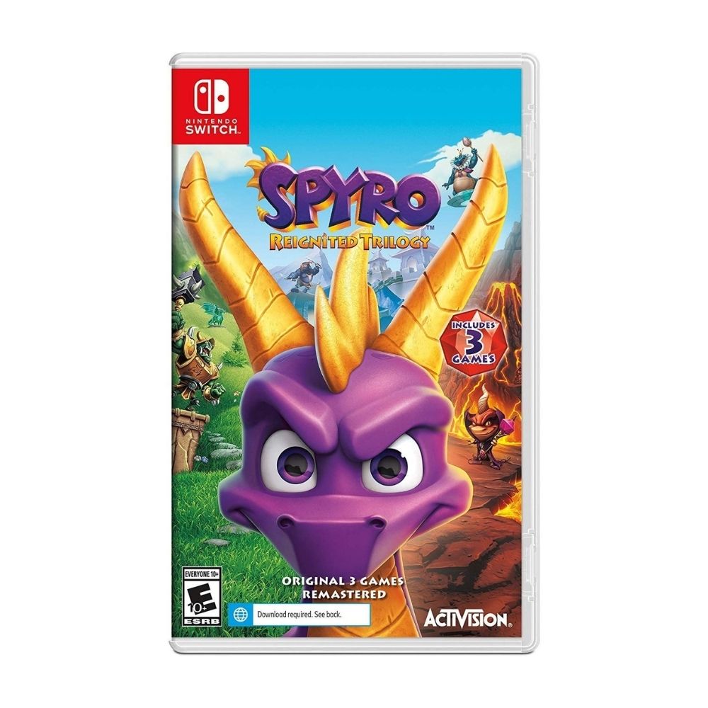 Switch - Spyro Reignited Trilogy - Fisico - Nuevo