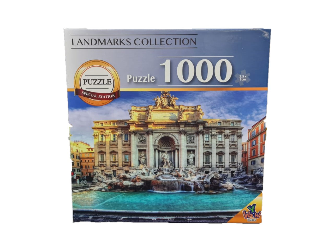 Juego de mesa - Rompecabezas 1000 Piezas - Roma Fuente de Trevi