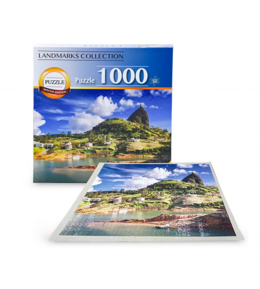 Juego de mesa - Rompecabezas 1000 Piezas - Colombia Peñon de Guatape