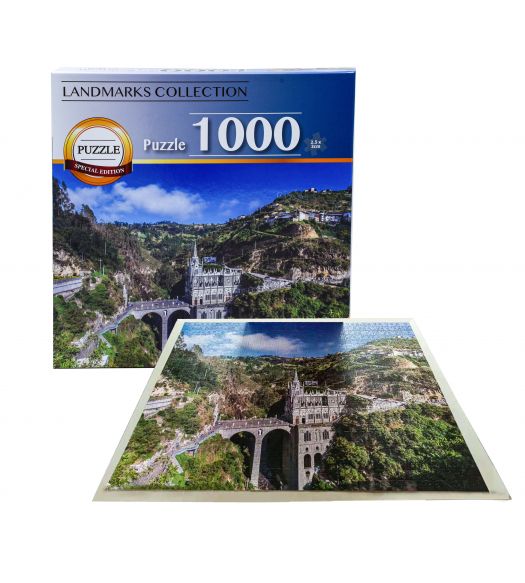 Juego de mesa - Rompecabezas 1000 Piezas - Colombia Las Lajas