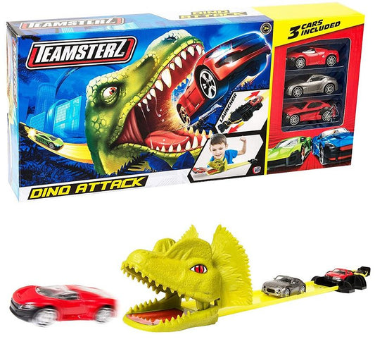 Juguete - Pista - Teamsterz - Dino Attack Track Set