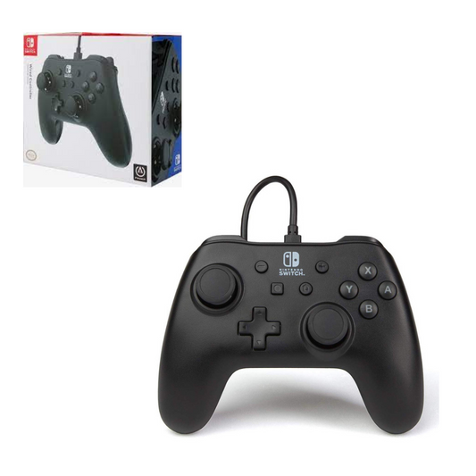 Accesorio - Switch - Control Alambrico Negro - Power A