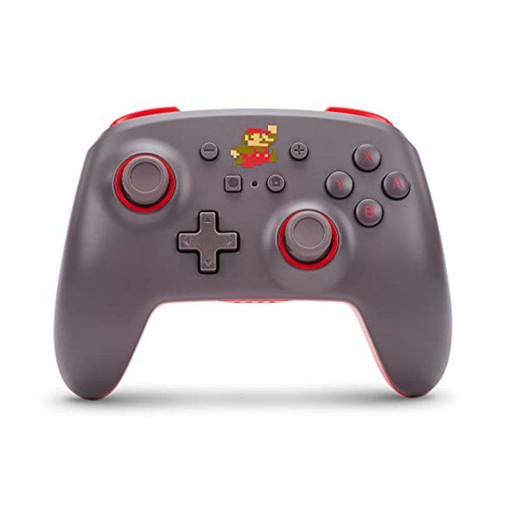 Accesorio - Switch - Control Inalambrico Mario Bros Calabozo Retro Gris - Power A