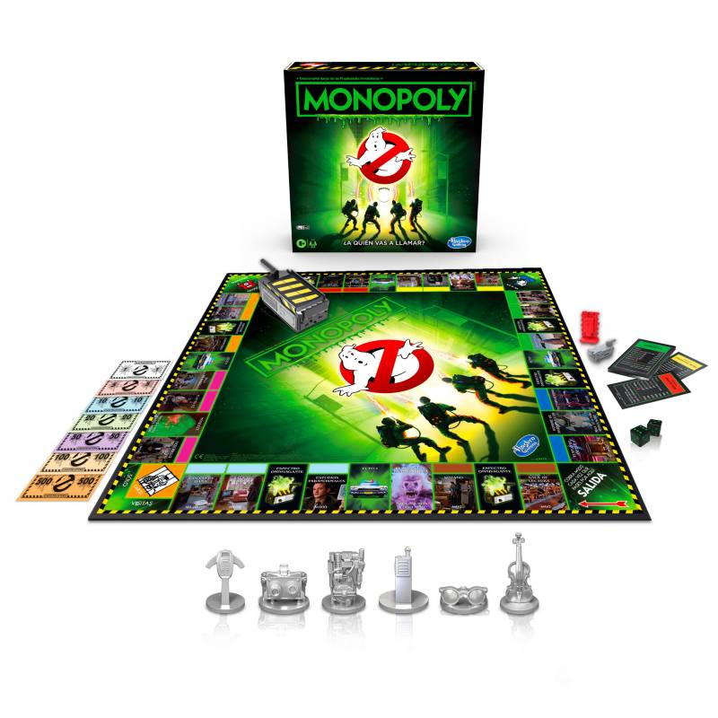juego de mesa - Monopoly - cazafantasmas Ghostbusters- Hasbro