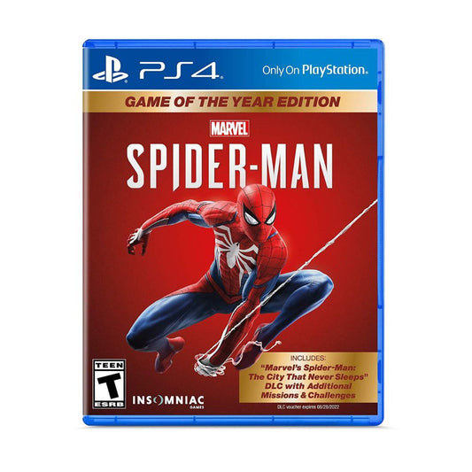 PS4 - Spiderman Game Of The Year - Fisico - Nuevo