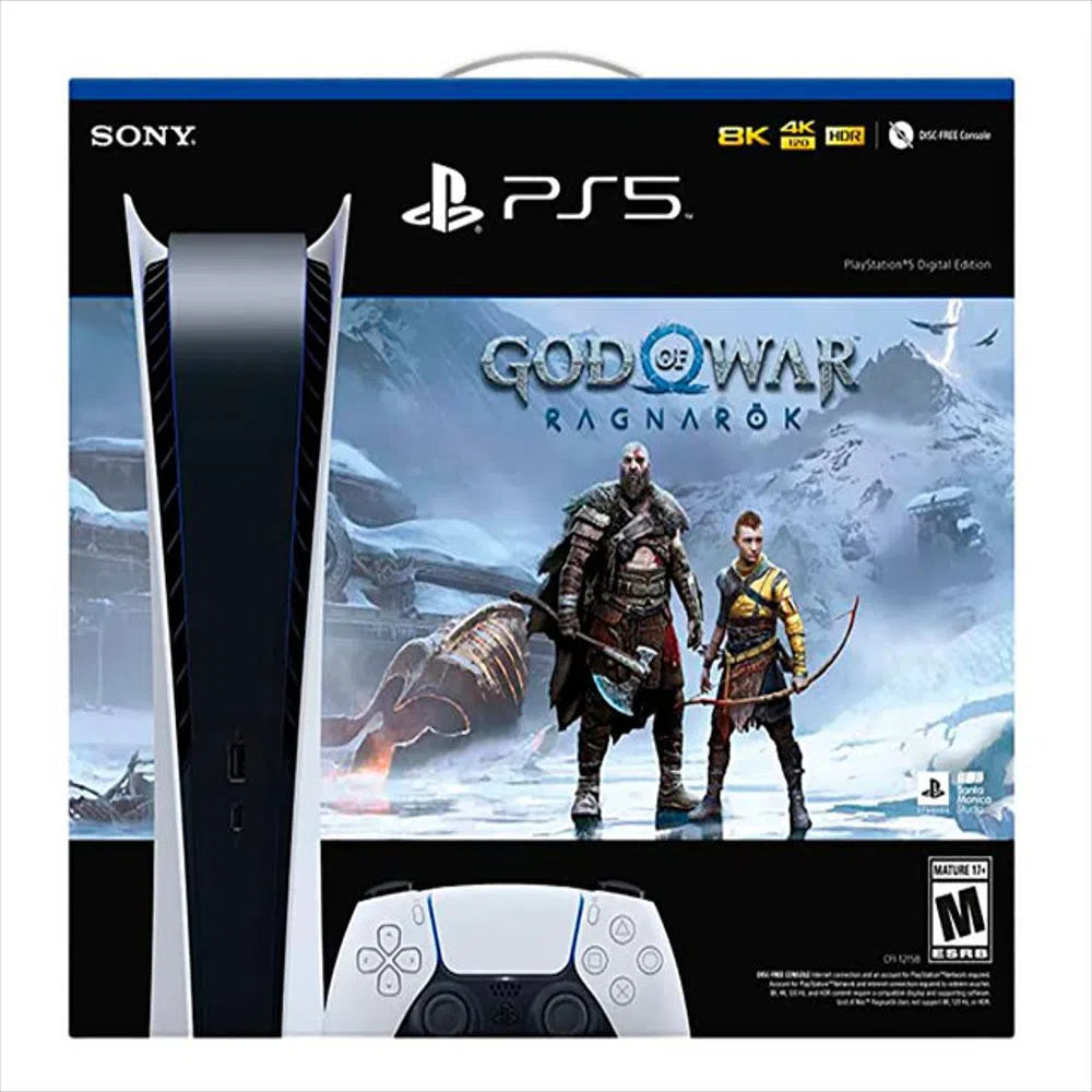Consola Playstation 5 Standard Digital + God of war Ragnarok (Digital)