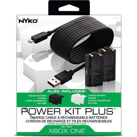 Accesorio - Xbox One - Carga y Juega con doble Bateria para Controles Xbox One - Nyko