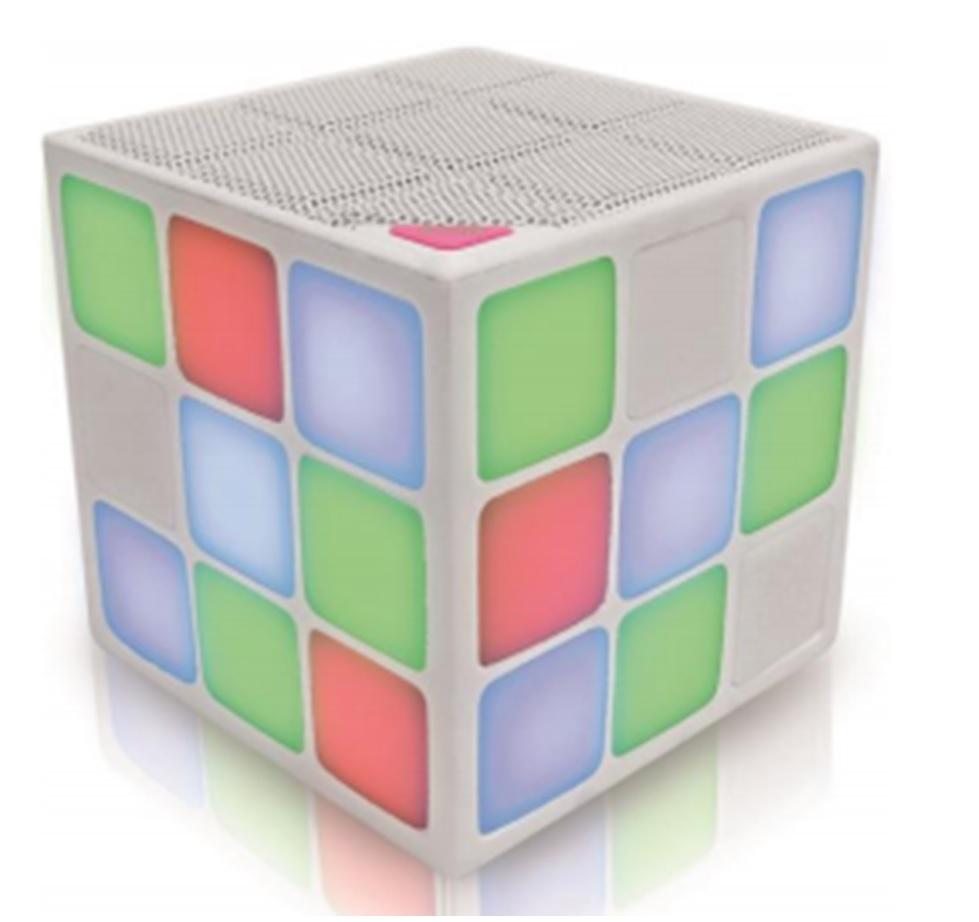 Tecnología - Parlante Cubo Multicolor