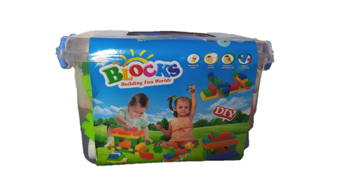 Juguete - Bloques - Caja Bloques 128 Piezas
