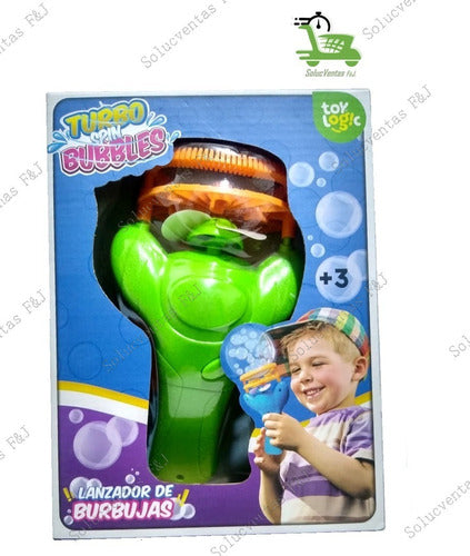Juguete - Lanzador Automático de Burbujas