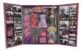 Juguete - Set Juego - Guardarropa y Vestidor para Muñecas