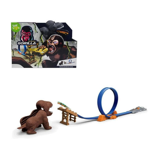 Juguete - Pista - Toylogic - Lanzador Gorila con Auto