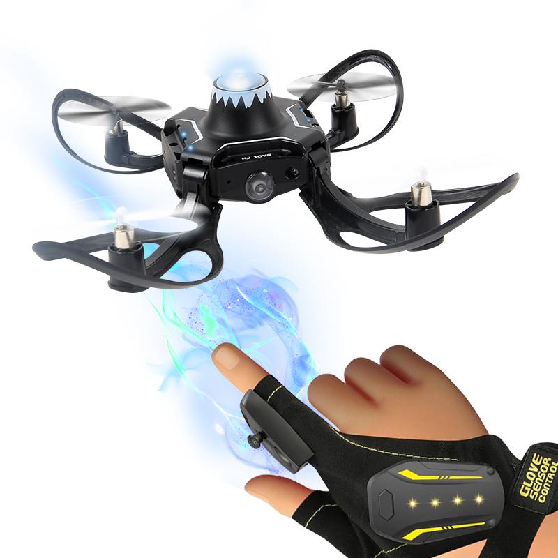 Juguete - Dron - Drone con Control Remoto Tipo Guante R/C