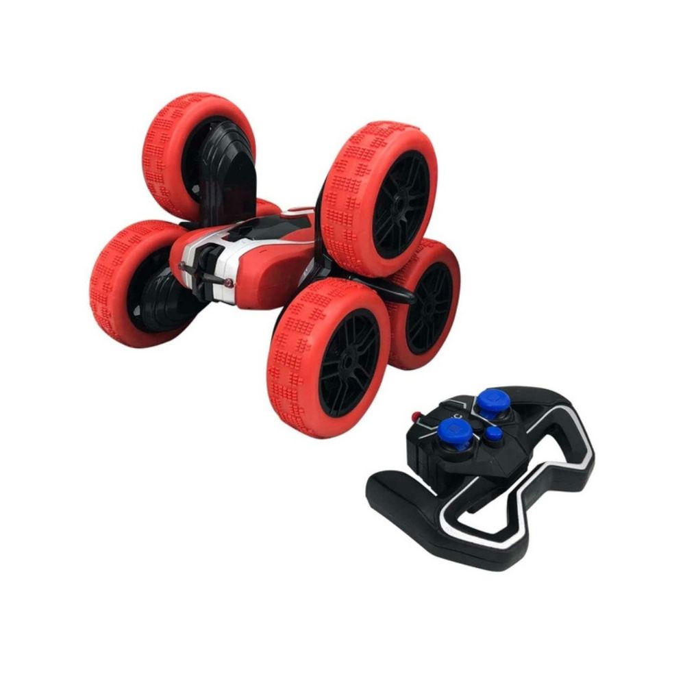 Juguete - Carro a Control Remoto - Stunt Six Spin Rojo RC