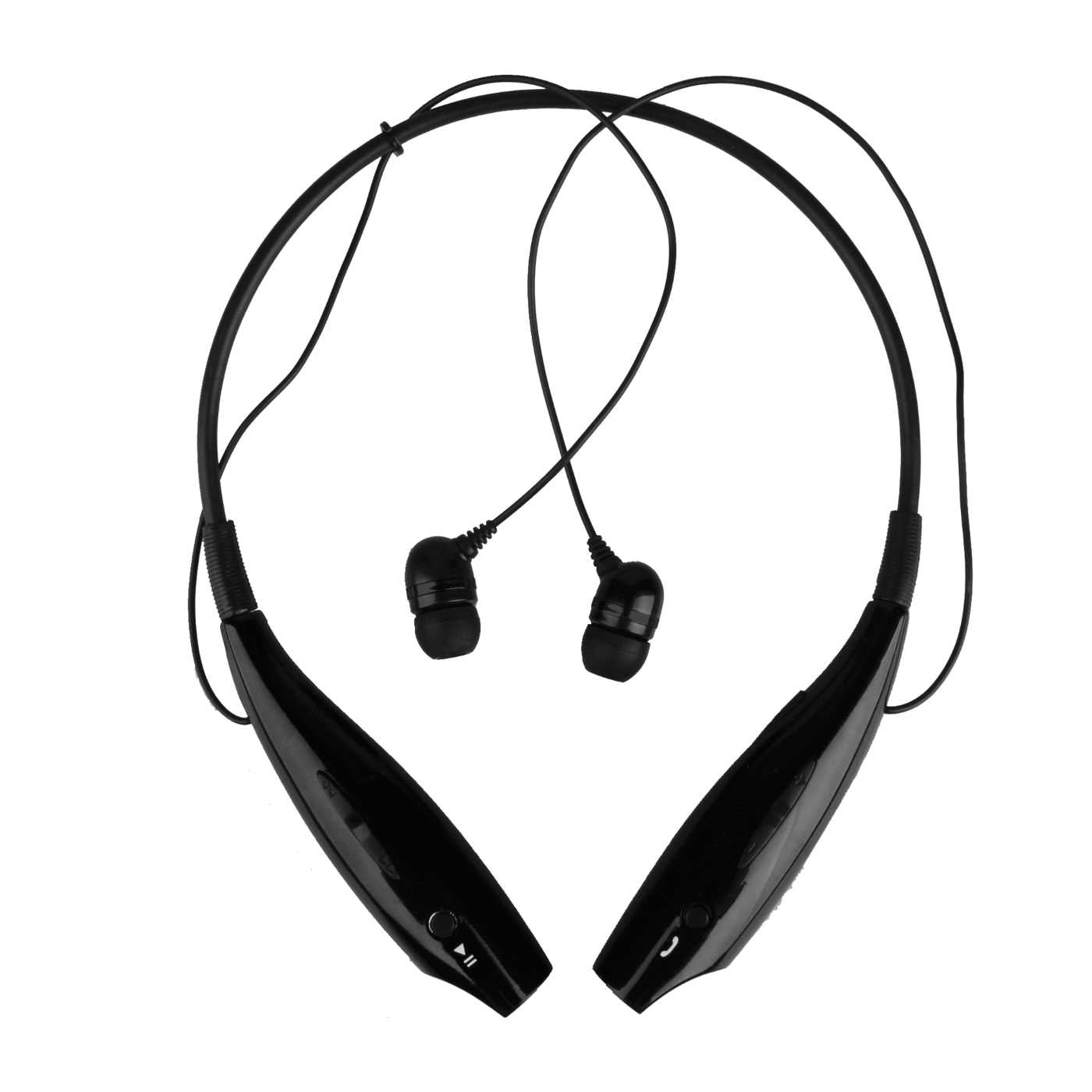 Tecnología - Audífonos Inalámbricos Bluetooth Recargables Negro - VTA