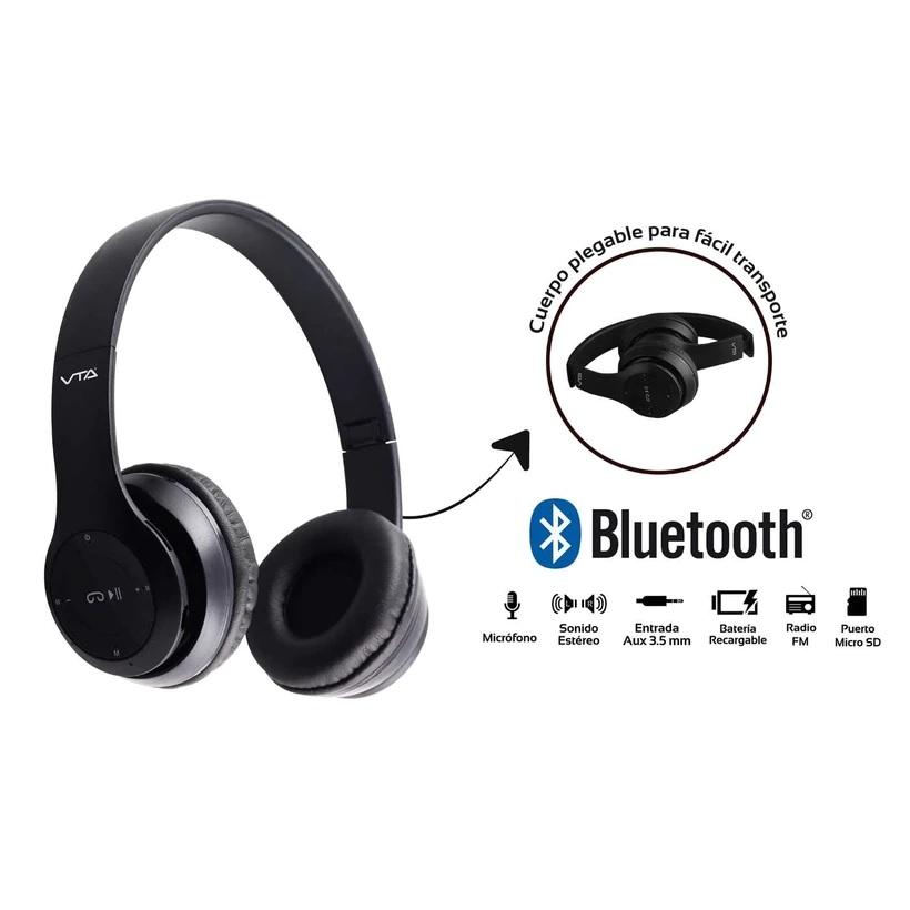 Tecnología - Radio Audífonos Recargables con Bluetooth - VTA
