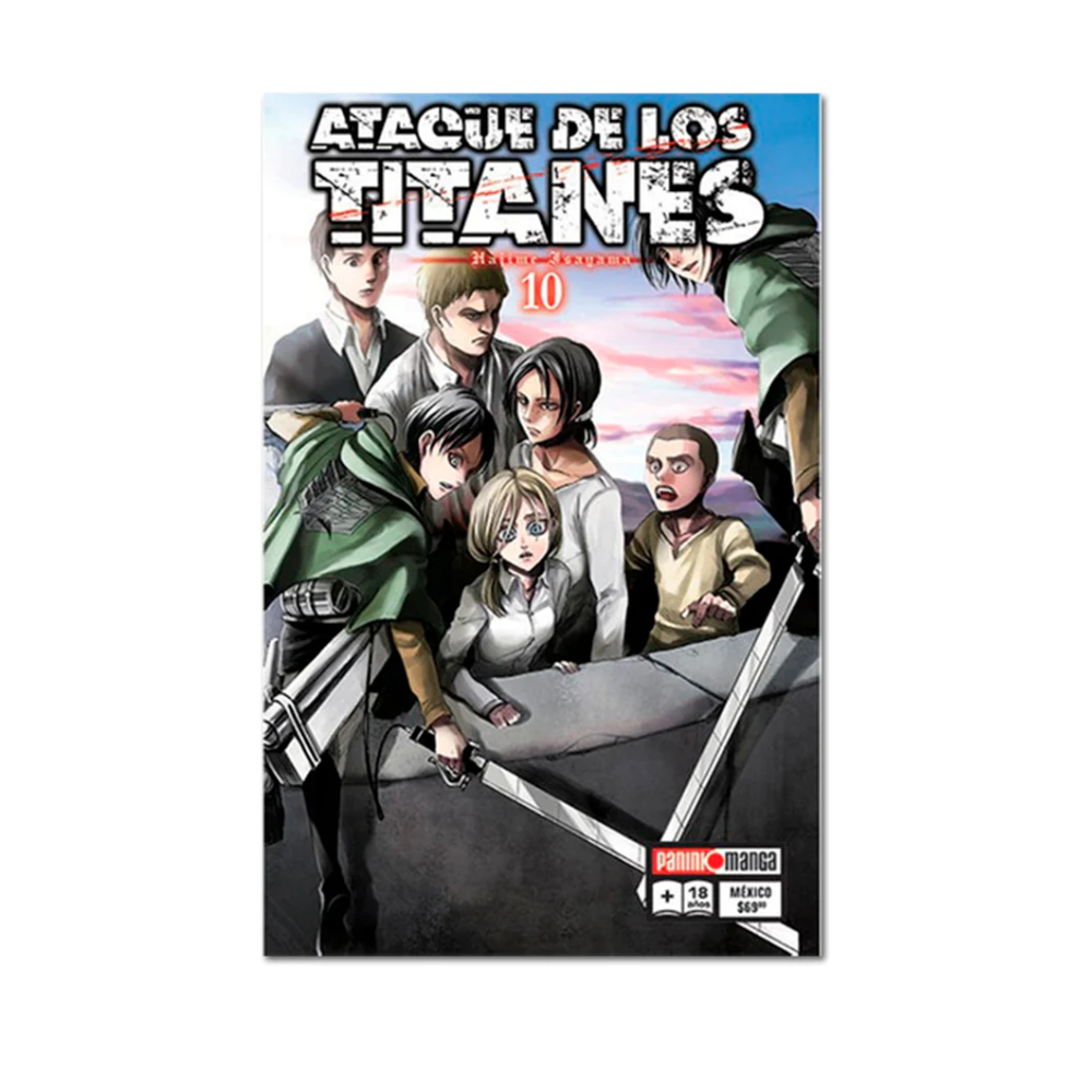 Manga - Ataque De Los Titanes - Tomo 10 - Panini Mexico
