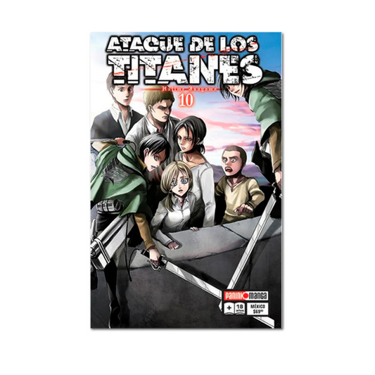 Manga - Ataque De Los Titanes - Tomo 10 - Panini Mexico