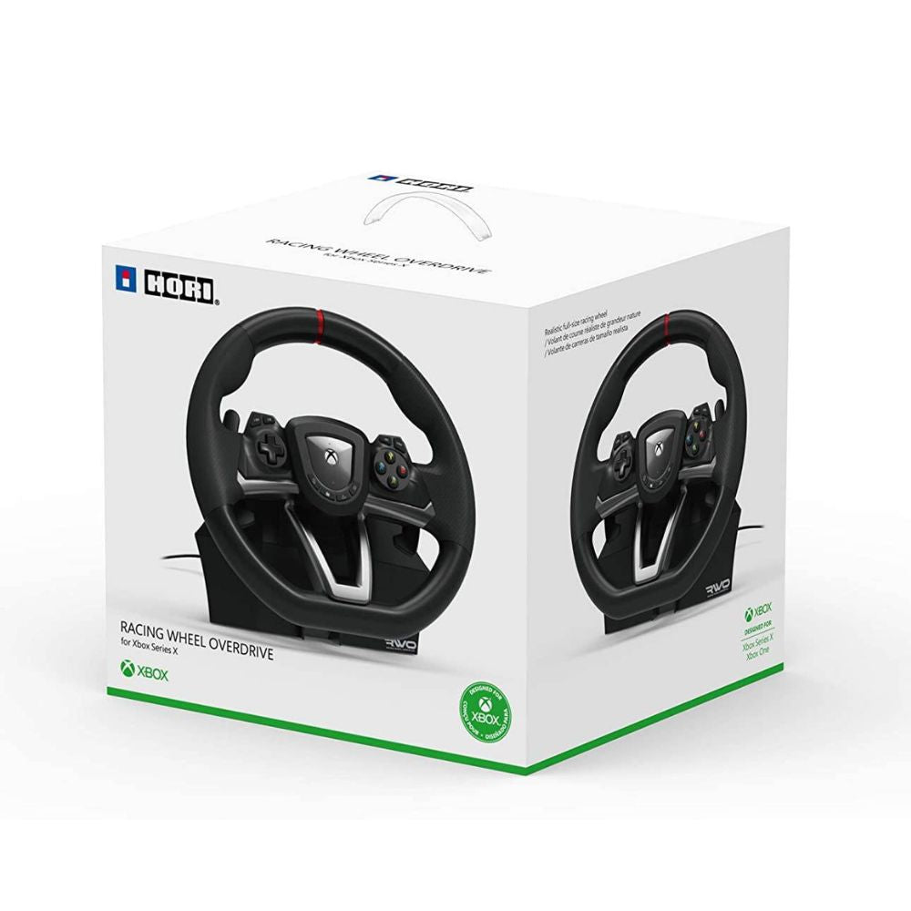 Accesorio - XBOX Series - Timón y Pedales Apex Racing Wheel Overdrive - Hori