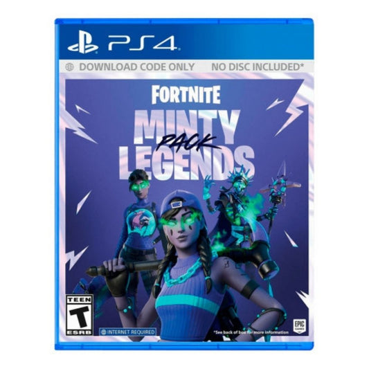 PS4 - Fortnite Minty Legends Pack  - Código - Nuevo