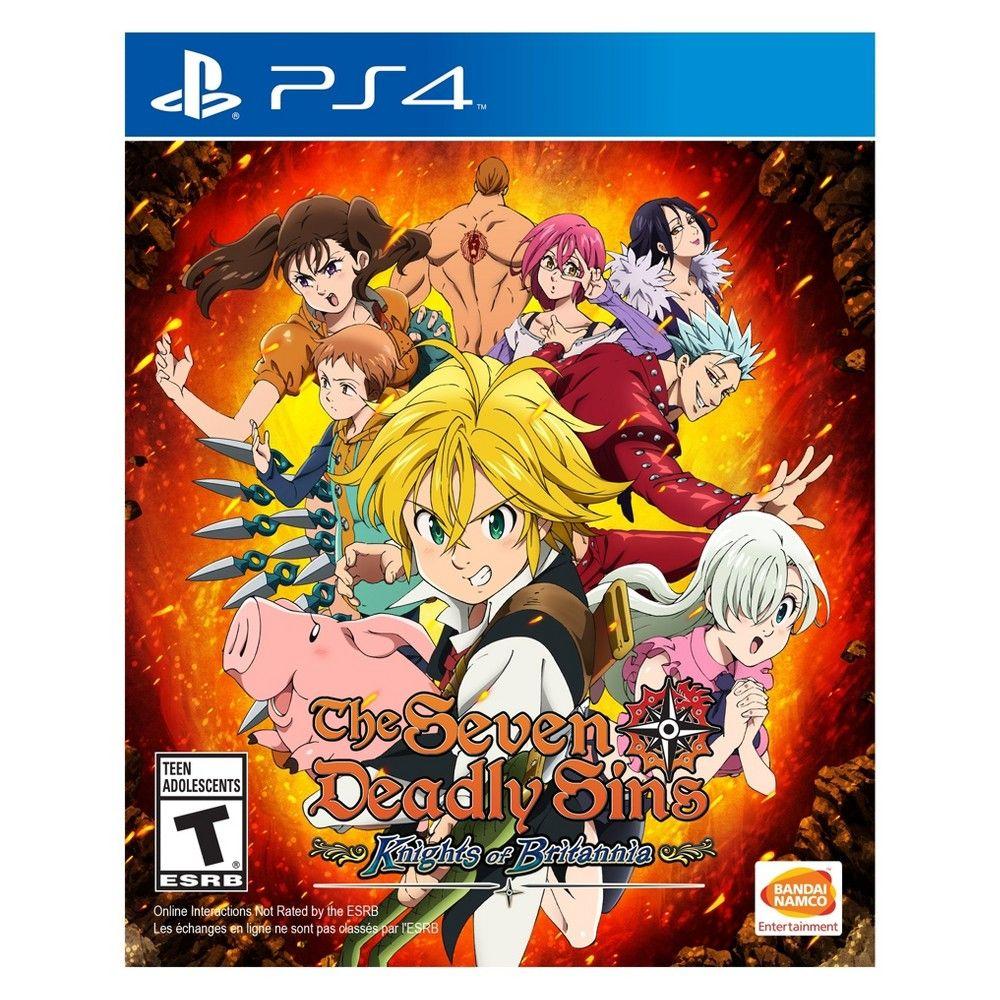 THE SEVEN DEADLY SINS KNIGHTS OF BRITANNIA