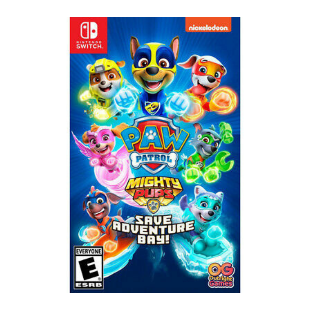 Switch - Paw Patrol Mighty Pups - Fisico - Nuevo