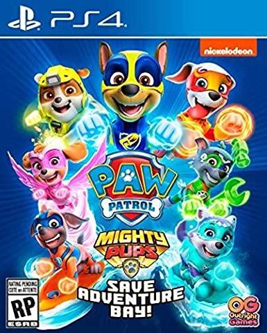 PS4 -Paw Patrol Mighty Pups Save Adventure Bay - Fisico - Nuevo