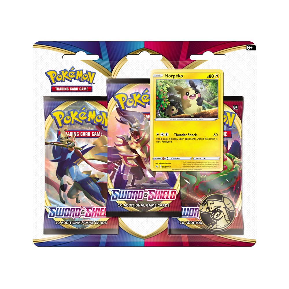 TCG Pokémon - Pokémon Espada y Escudo X3 Sobre - (Español)