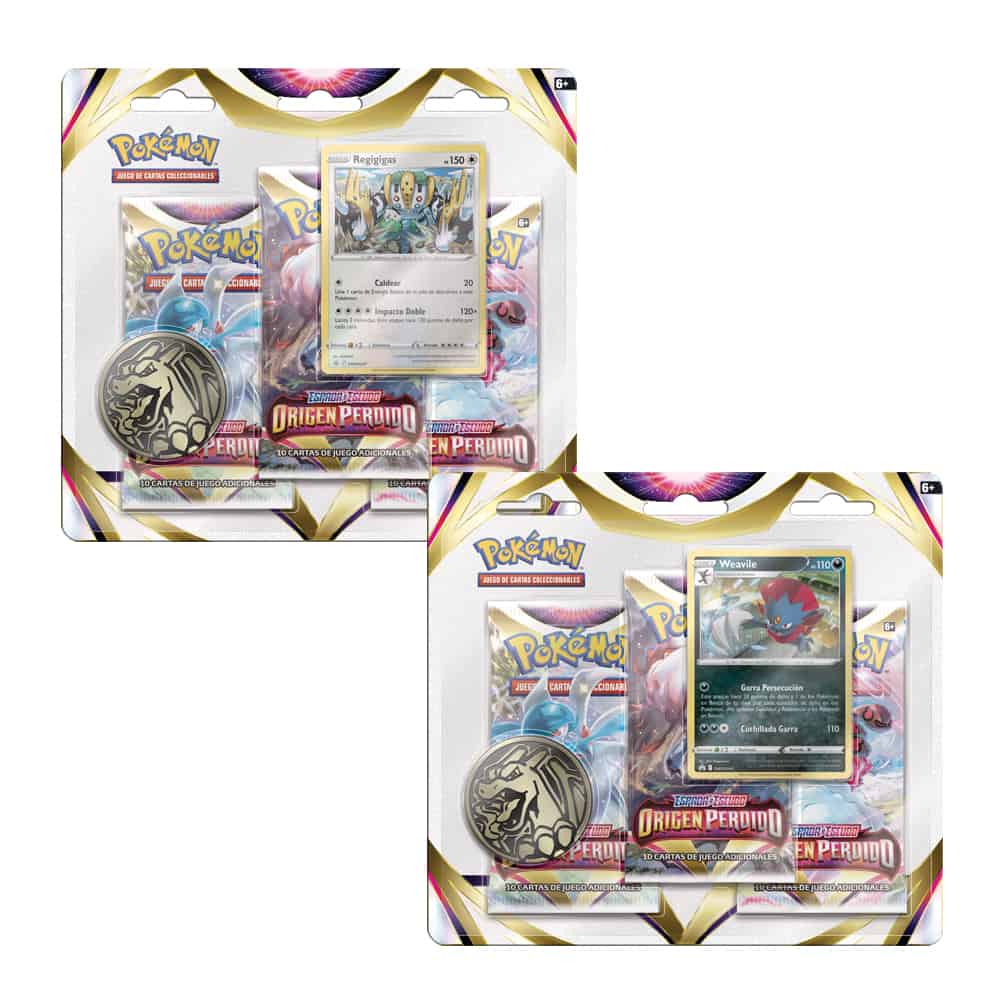 TCG Pokémon - Origen Perdido Blister X3 Sobre (Español)