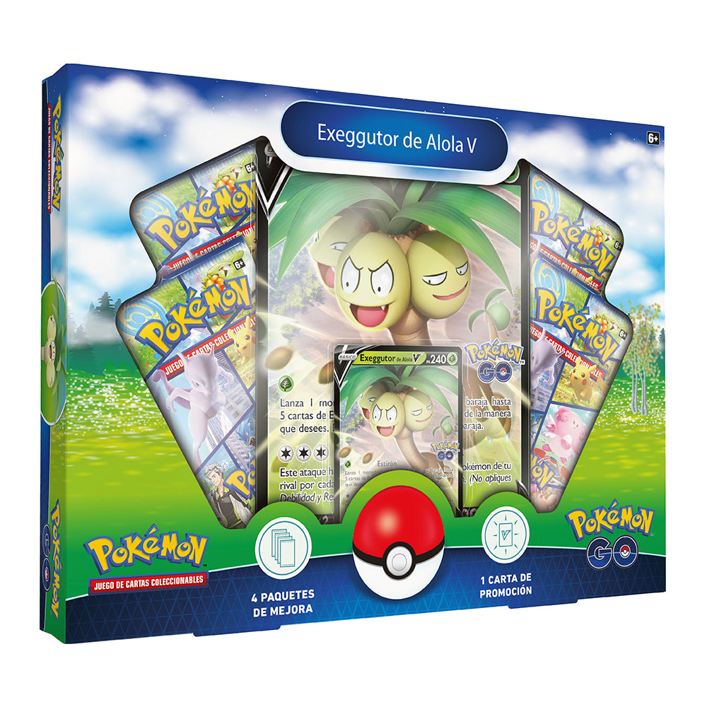 TCG Pokémon - Exeggutor de Alola V Colección Pokémon Go - (Español)