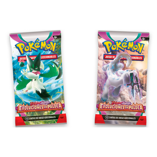 TCG Pokémon - Evoluciones en paldea - Paquete de mejora (Español)