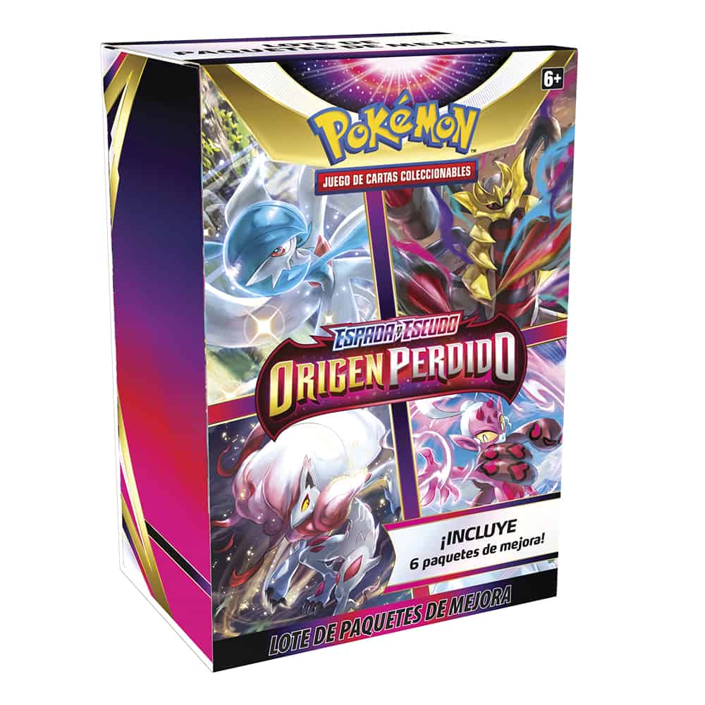 TCG Pokémon - Origen Perdido Lote de Paquetes de Mejora X6 (Español)