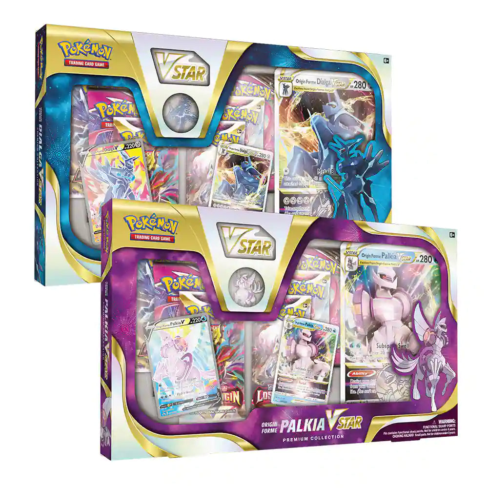 TCG Pokémon - Premium Collection Dialga V Star / Palkia V Star - (English)
