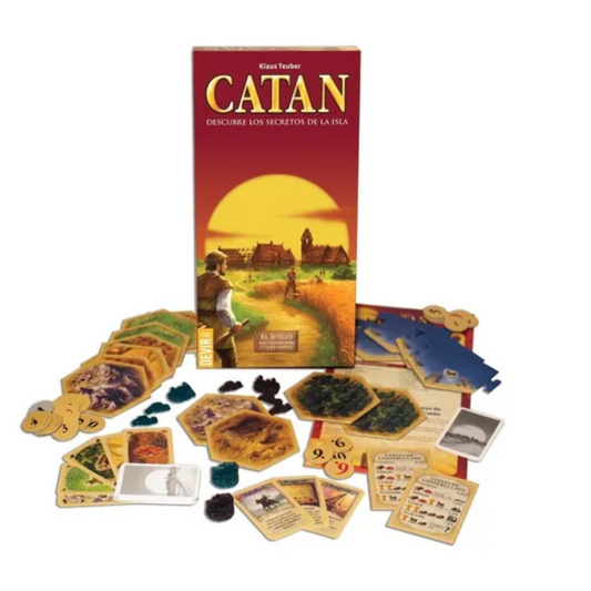 Juego de Mesa - Catan Basico Ampliacion de 5 - 6 Jugadores