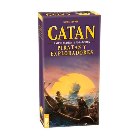 Juego de Mesa - Catan Piratas y exploradores Ampliacion 5-6 Jugadores